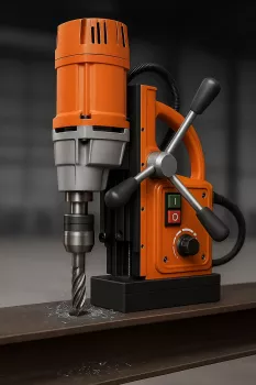 Magnetbohrmaschine_orange