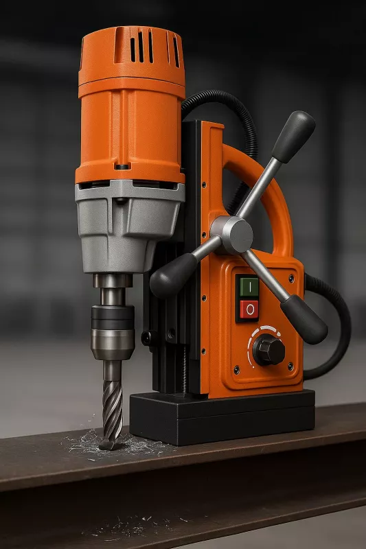 Magnetbohrmaschine_orange