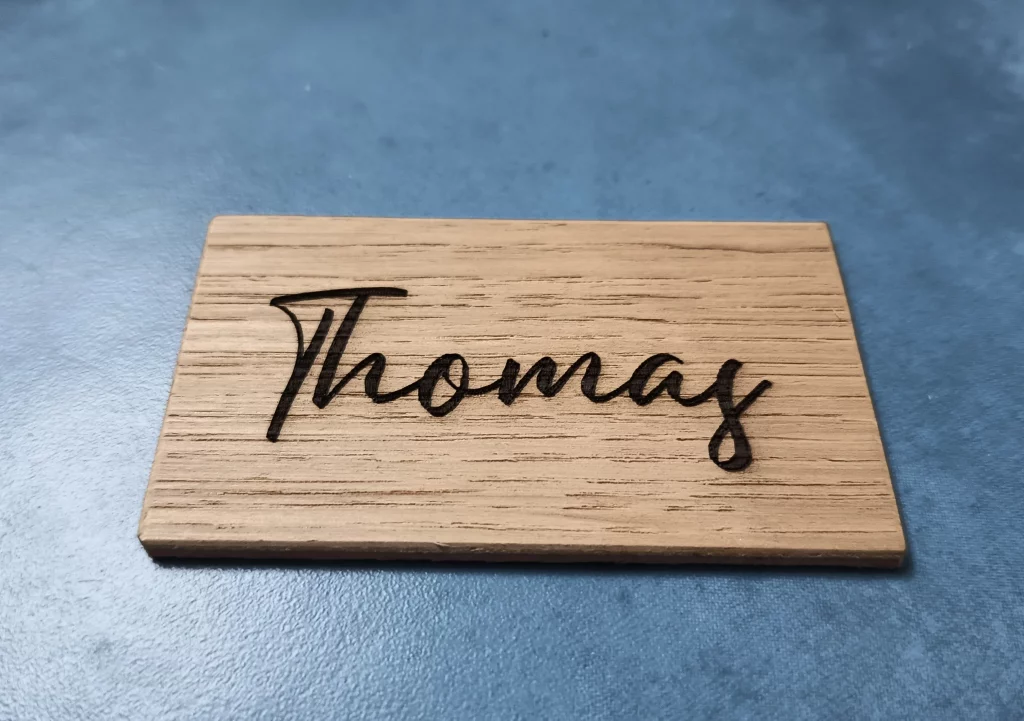 Lasergravur – Geschenk mit persönlicher Widmung graviert Langquaid