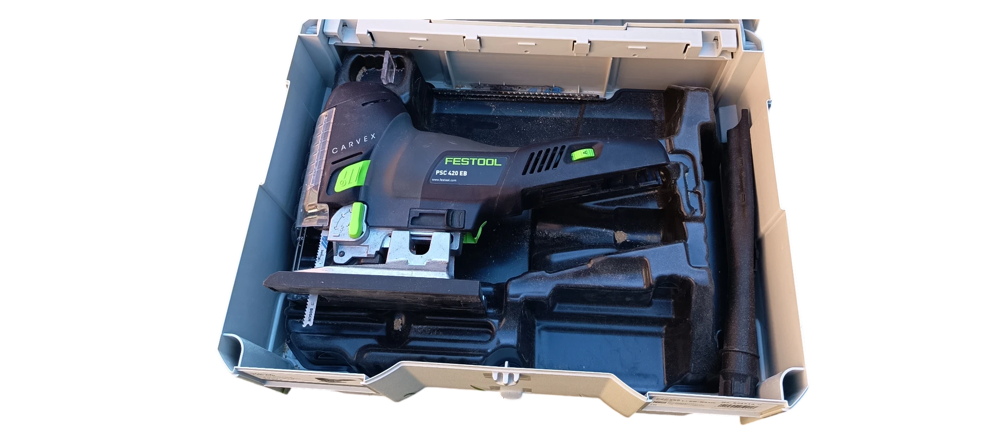 Stichsäge mieten – Festool Akku-Pendelstichsäge PSC 420 EB bei WerkstattLQ